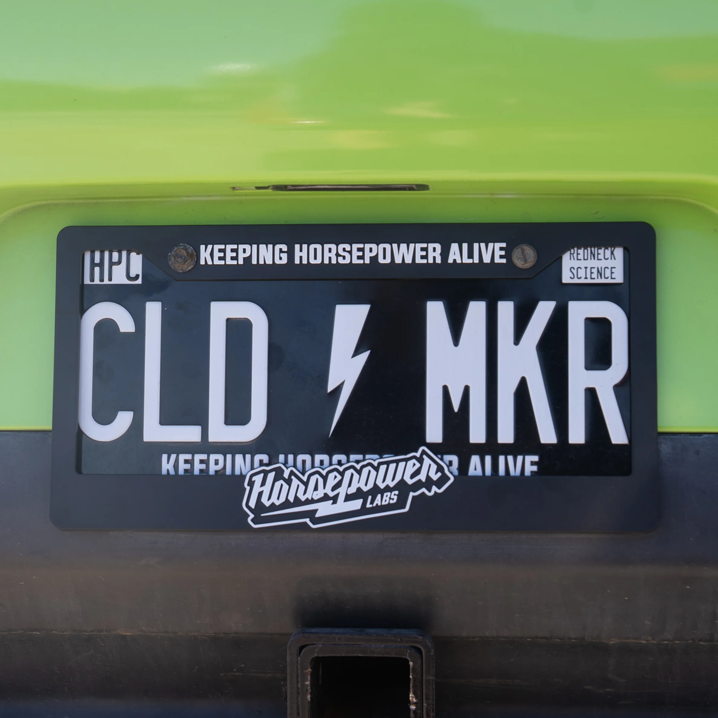 HP Labs License Plate Frame - Image 3