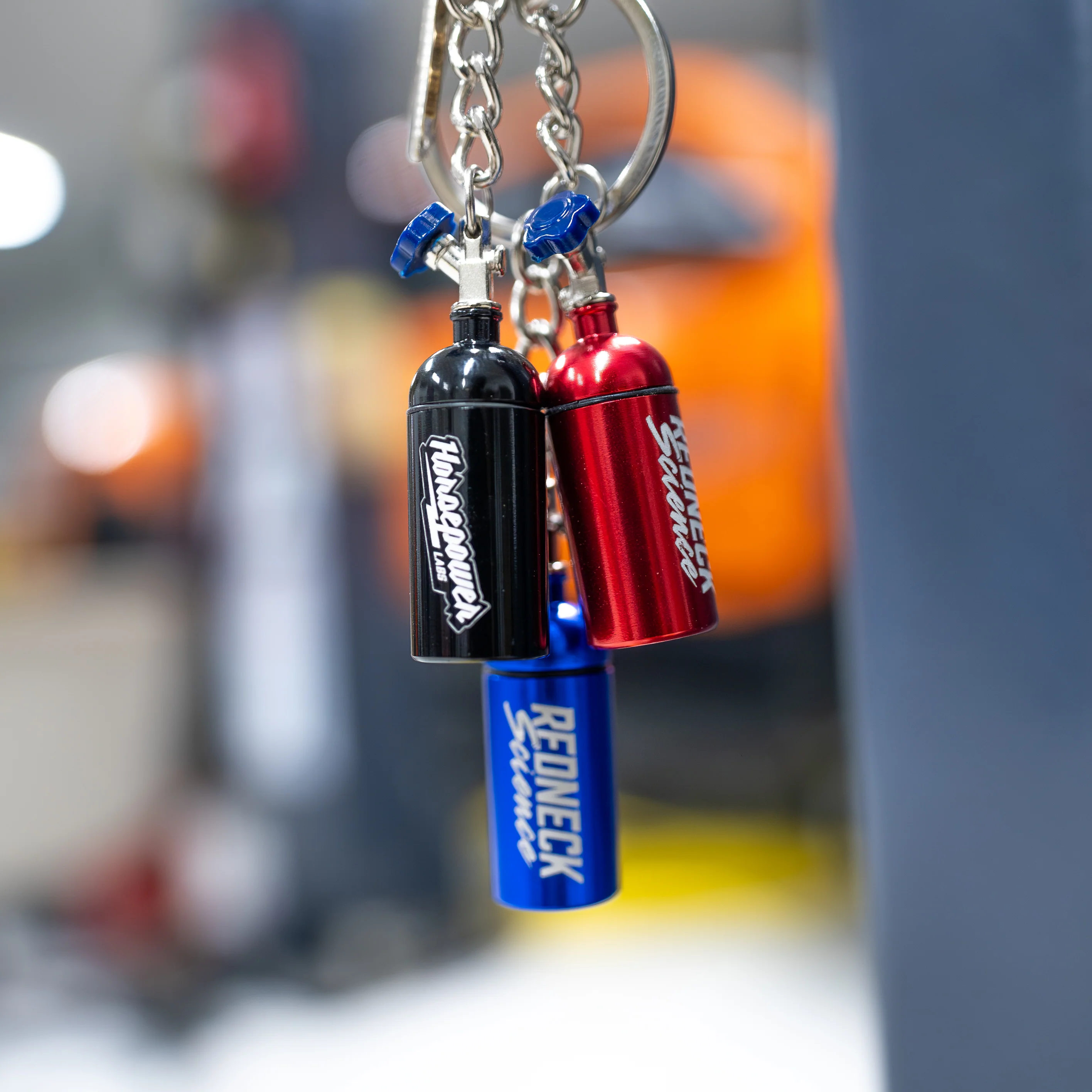 NOS Bottle Keychain - Horsepower Labs - Image 2